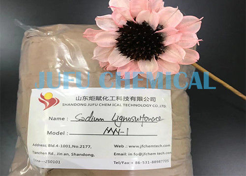 ナトリウムのLignosulphonateの粉水減力剤のアルカリ リグニンCAS 8068-05-1